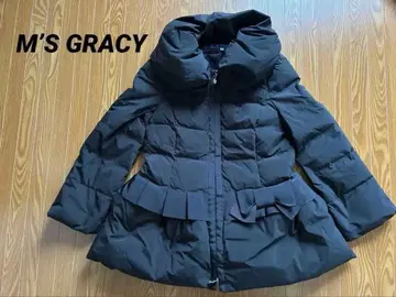 M'S GRACY 엠즈 그레이시 숏 다운 코트 블랙 38