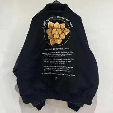 GDC NUMBERED LOTUS stadium jumper 바시티 자켓