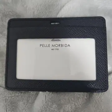 PELLE MORBIDA 블랙 카드 케이스