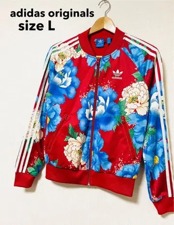 트랙 자켓 adidas Originals 여성용 L 작약 패턴
