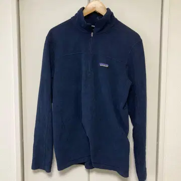 파타고니아 플리스 하프 지퍼 M 네이비