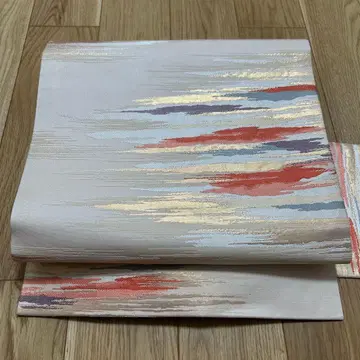 9촌 나고야 카스미 문양 금실 순수 실크 305