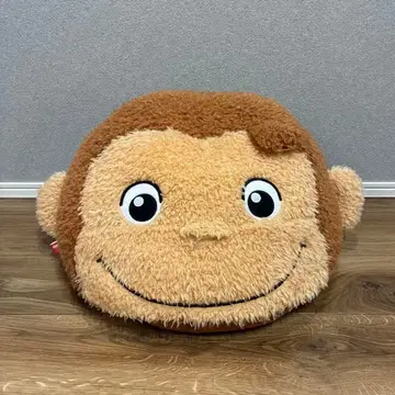 호기심 많은 조지 기가 점보 돔 쿠션 봉제 인형