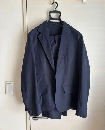 ZARA 수트 셋업 네이비