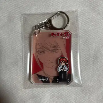[ 미사용 ] 체인소 맨 마키마 시크 아크릴 키링 원작 [ 익명 배송 ]