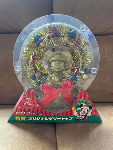 Disney 미키 크리스마스 오너먼트 리스 제일복권