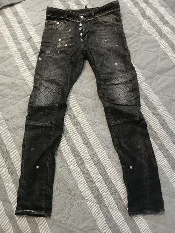 Ownders 블랙 슬림핏 데님