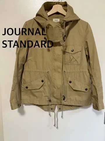 저널 스탠다드 베이지 밀리터리 자켓 라이트 아우터 코튼