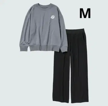 유니클로 울트라 스트레치 세트 미피 그레이 룸웨어