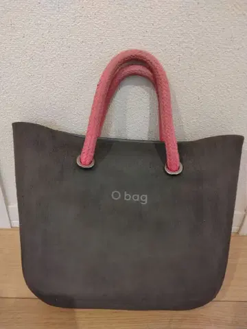 [ O bag 귀중! ] 이탈리아 현지 구매 토트백 그레이/핑크
