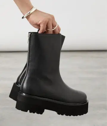 CAMINANDO 카미난도 별주 우시로 ZIP 부츠