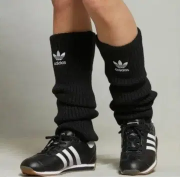 [ 미사용 새상품 ] adidas 블랙 리브 레그 워머 아디다스
