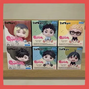 하이큐! 큐룽하게 쳐다보는 포즈 6체 세트