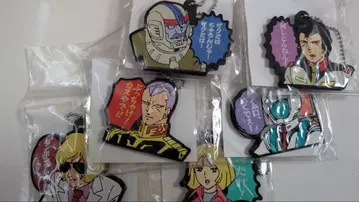 건담 캐릭터 스트랩 오사카 사투리 ver 6개 세트