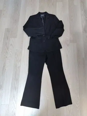 블랙 수트 셋업 싱글 버튼 (15AR)