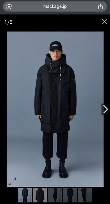 맥케이지 HARLEM 하렘 미들 레인지 코트