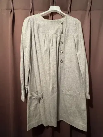 A.P.C. 그레이 긴팔 원피스 XS