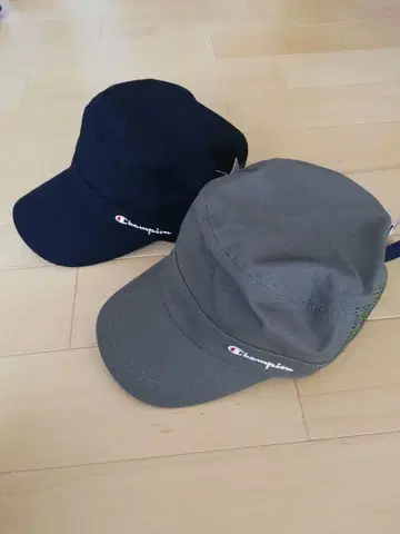 새상품 2벌 세트 챔피온 워크캡 블랙 카키