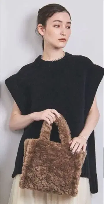 유나이티드 애로우즈 모코모코 백 브라운