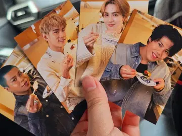 THE RAMPAGE 쿠라스시 트레이딩 카드 4장 세트