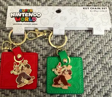 [ 새상품 ] Nintendo World 동키콩 키링 세트 2점