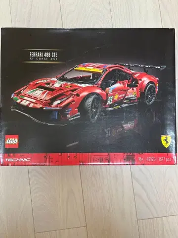LEGO 페라리 488 GTE 1677 pcs