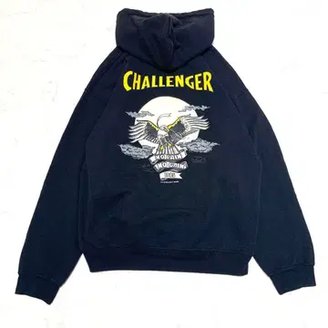 CHALLENGER 챌린저 이글 후드티 블랙 L 사이즈