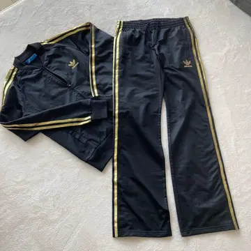 adidas 블랙 스트라이프 셋업 M