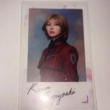 사쿠라자카46 후지요시 카린짱 클리어 스티커