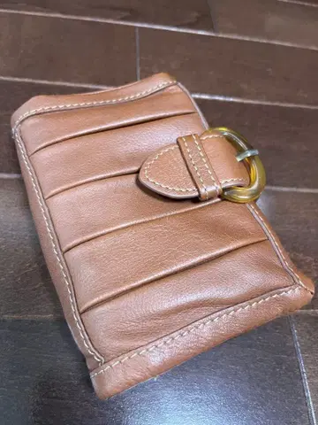 Perche 브라운 가죽 지갑