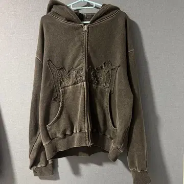 BlessU 지퍼 후드티