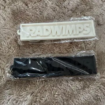 RADWIMPS 키체인 세트 화이트 블랙