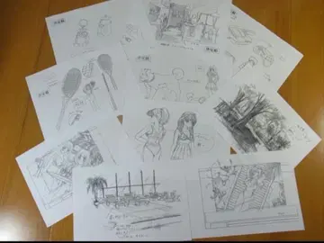 하급생 제1화 설정 자료 제작 자료 약 200장