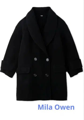 접결 하프 기장 A라인 코트