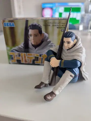 [골든 카무이] 박스 포함 오가타 햐쿠노스케 쵸코노세 프리미엄 피규어