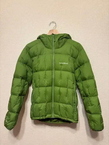 mont-bell 네쥬 다운 S 그린