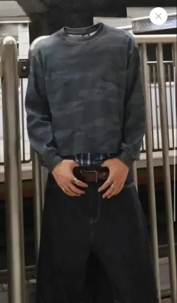 Belvet 카모플라쥬 써멀 쇼트 기장 camo thermal