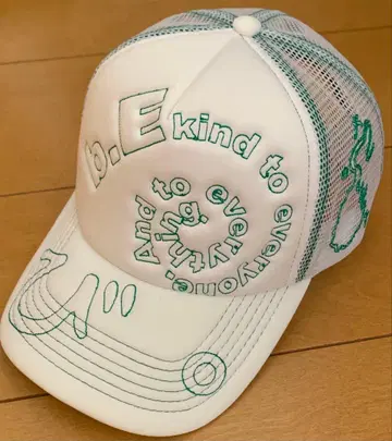 b.Eautiful 캡 화이트 그린