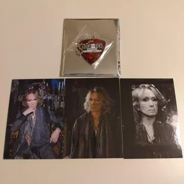 BUCK-TICK 이마이 히사시 피크 키링과 트레카 세트