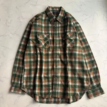 [ 미사용 ] UNIQLO 올드 유니클로 플란넬 체크 셔츠 XL
