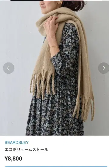 BEARDSLEY 비어즐리 에코 볼륨 스톨