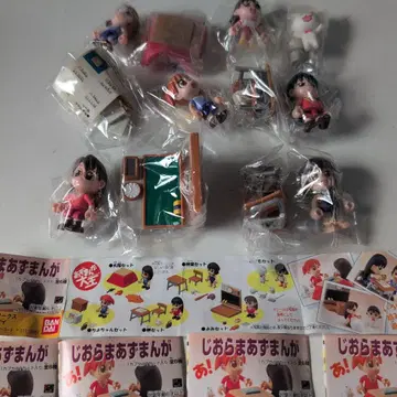 지오라마 만화 피규어 세트 전 6종 2002년 출시 가샤폰