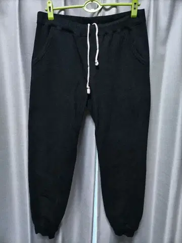 굿온 맨투맨 조거 팬츠 블랙