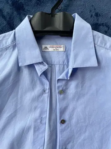 THOMAS MASON ROPE 긴팔 셔츠 라이트 블루