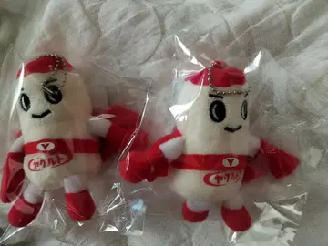 야쿠르트맨 인형 2개 세트