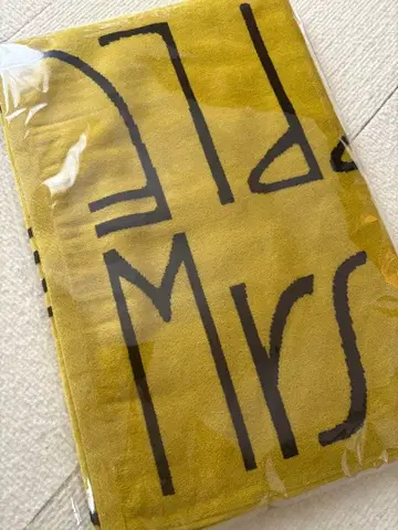 미세스 그린애플 BABEL no TOH LIVE 굿즈 타월