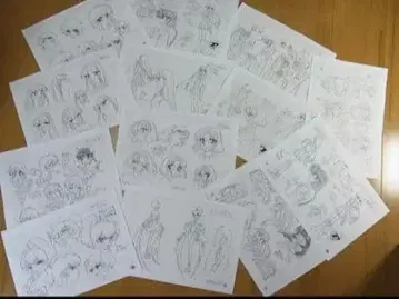 마법기사 레이어스 설정 자료 제작 자료 약 200장