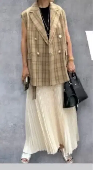 세븐 페어리 컨디션 최상 플리츠 스커트