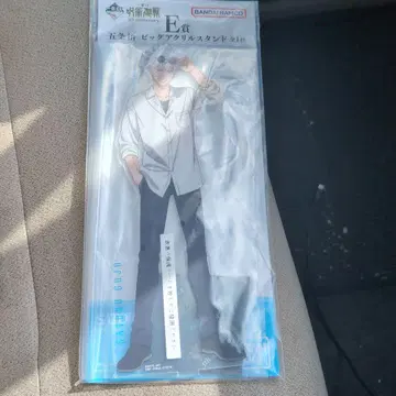 주술회전 제일복권 E상 고죠 사토루 F상 게토 스구루 아크릴 스탠드 세트