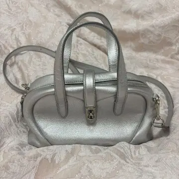 vunque 분크 토크 러브 토트백 스몰 실버